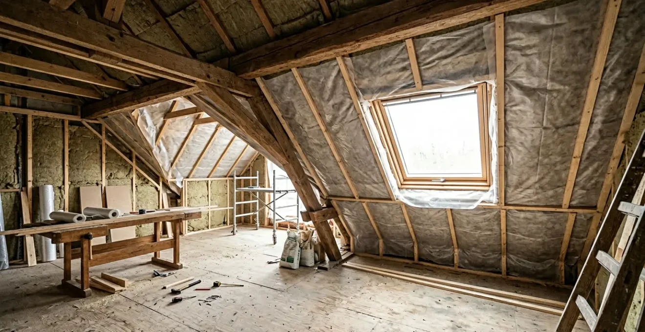 Membrane d'étanchéité pour isolation des combles en rénovation